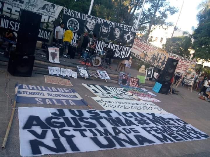 Salta. Reclaman justicia por el femicidio de Agustina Nieto 