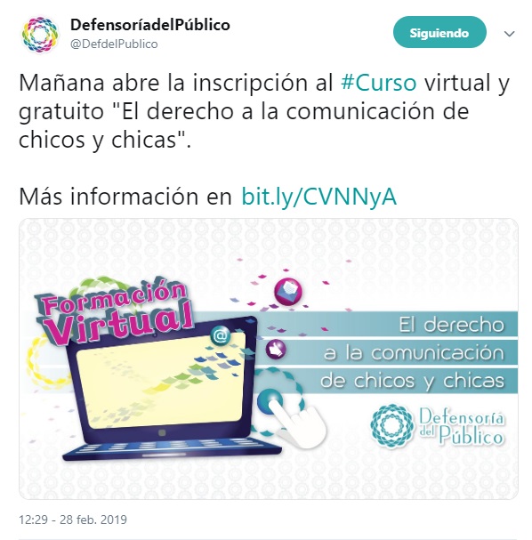 Inscripción a curso