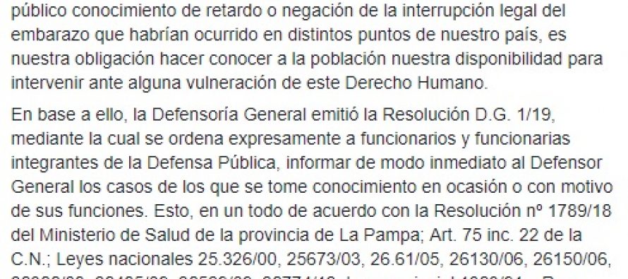 El Ministerio Público de la Defensa reafirma su compromiso 