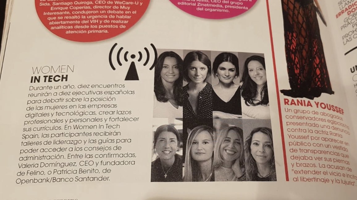 #WomenInTechSpain, ejecutivas digitales que buscan acabar con la brecha digital