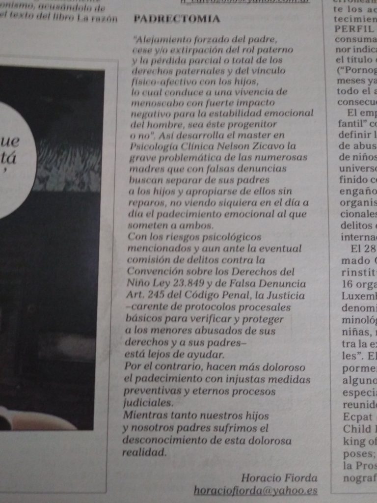 Liliana Hendel responde el correo de lectores sobre ¿"Padrectomía"?