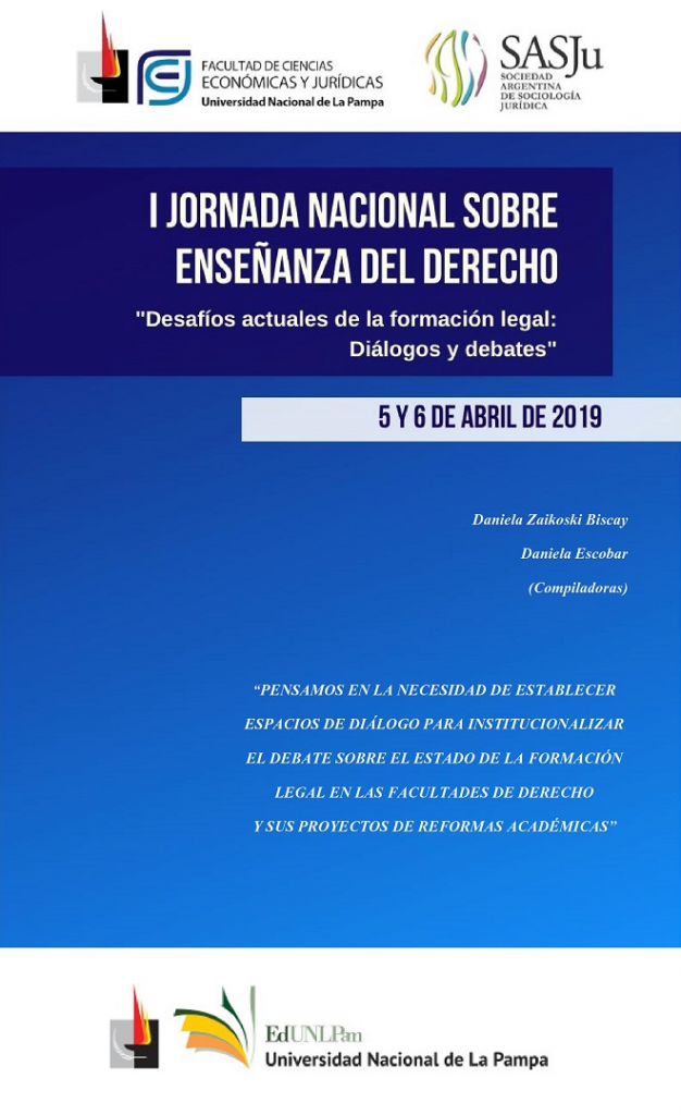 Enseñanza del Derecho: “Desafíos Actuales de la Formación legal: Diálogos y debates”