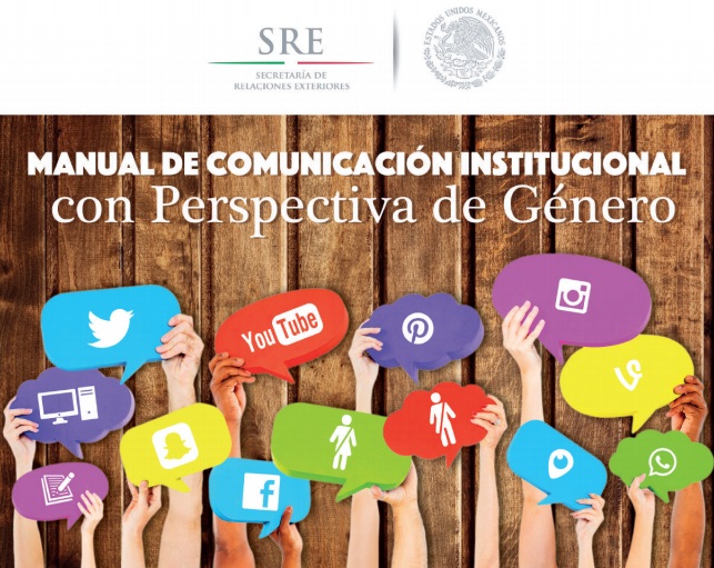 Manuales de Comunicación Institucional con perspectiva de género