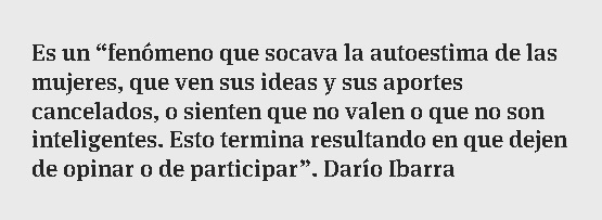 Mansplaining y otros micromachismos que perpetúan las desigualdades de género