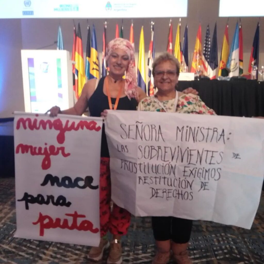 Declaración de las sobrevivientes de prostitución y trata de América Latina y el Caribe
