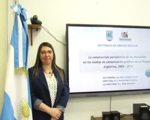 Presentaron tesis sobre femicidios y medios de comunicación